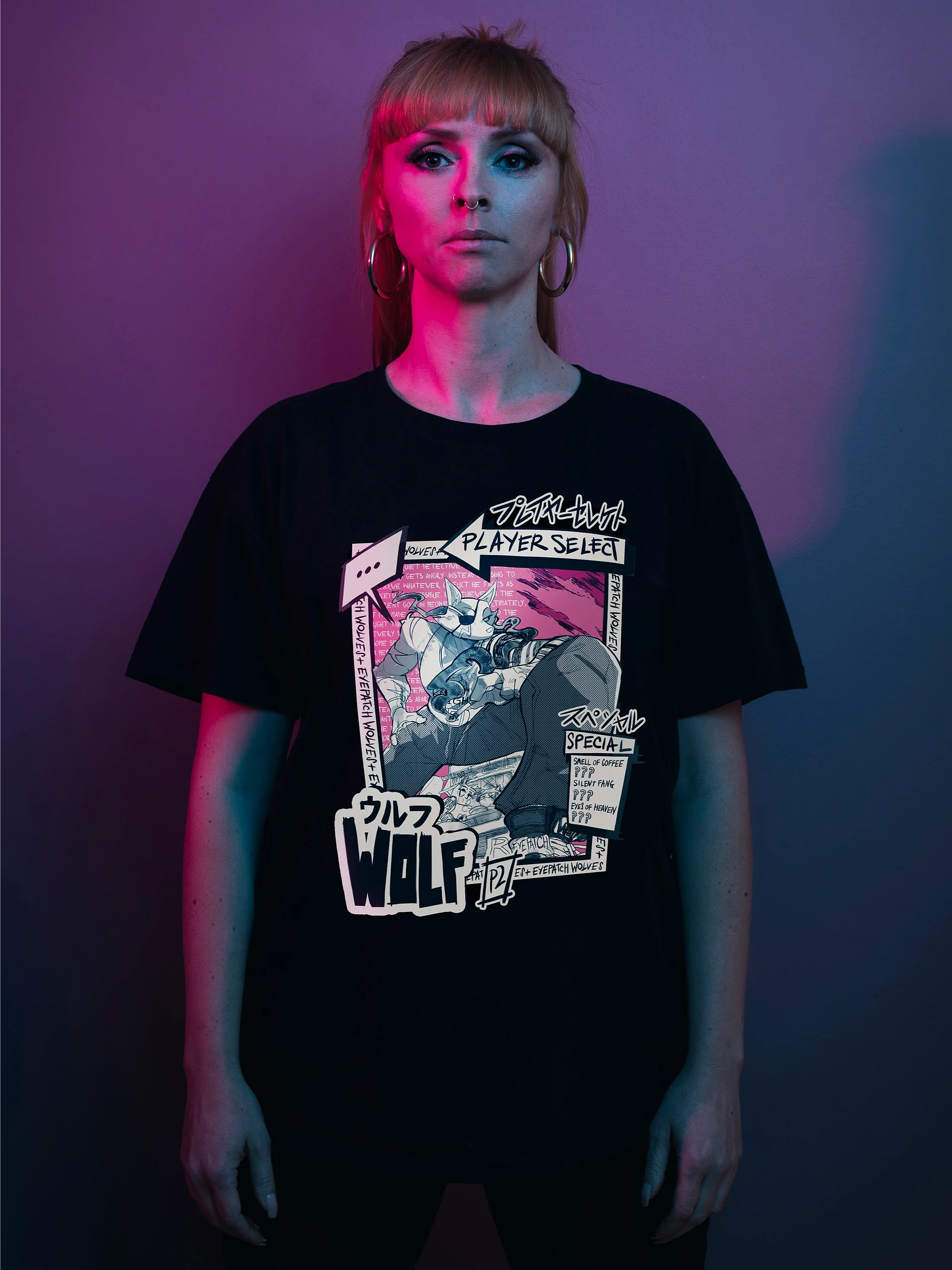 WOLF CHARACTER SELECT T-SHIRT product image (2)