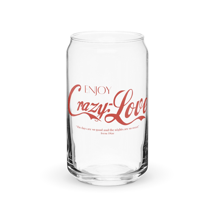 Enjoy "Crazy Love" Glass product image (1)