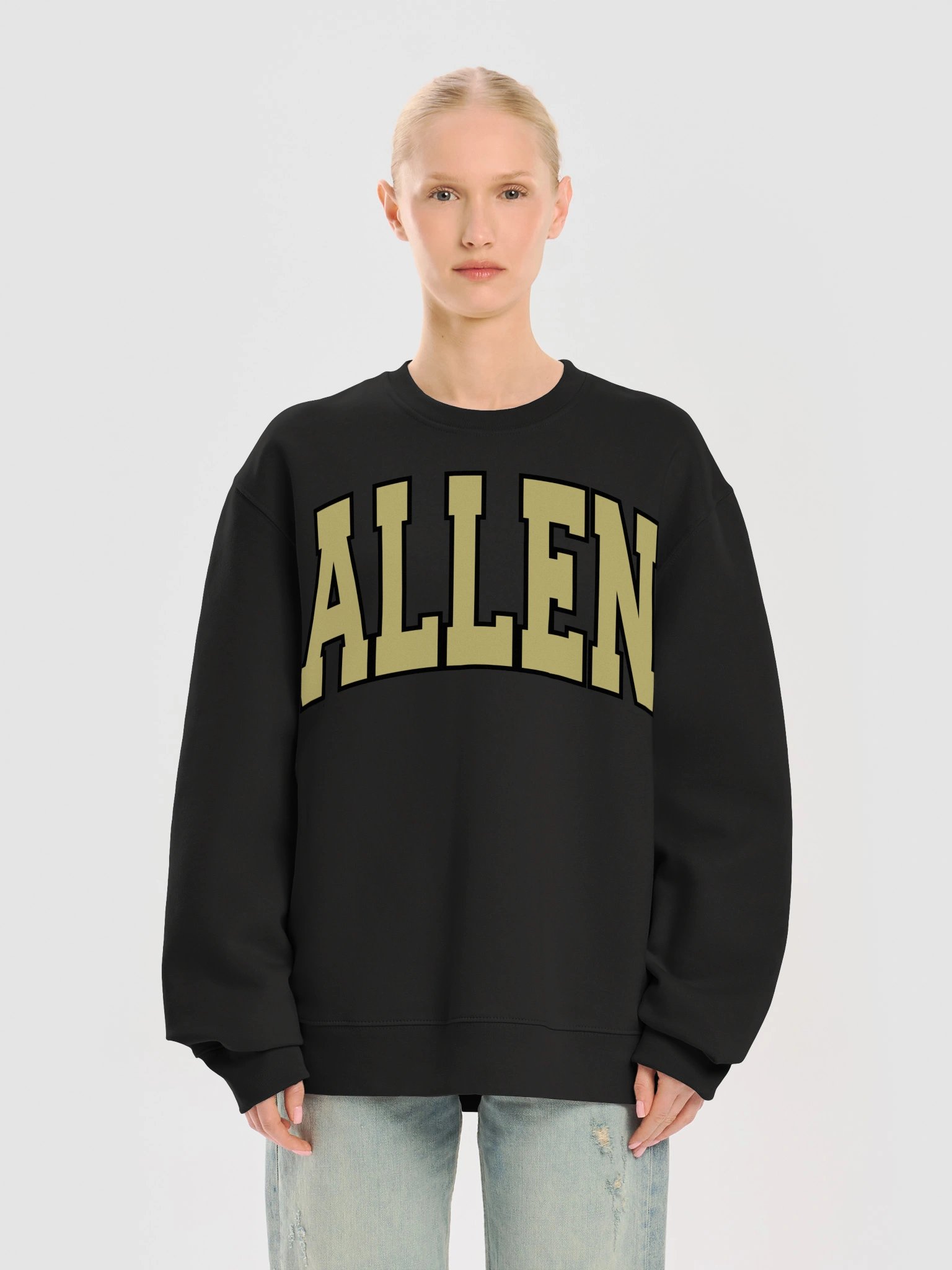 Allen Oversized Bella+Canvas Crewneck Sweatshirt product image (33)