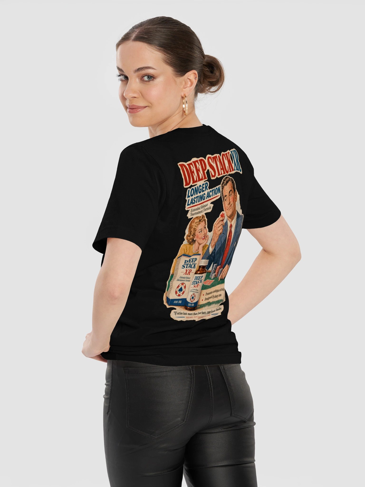 Deep Stack XR Vintage Poker Tee product image (22)