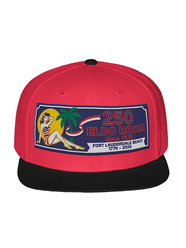 Elbo Room America’s 250th Anniversary Pin-Up Patch Snapback product image (2)