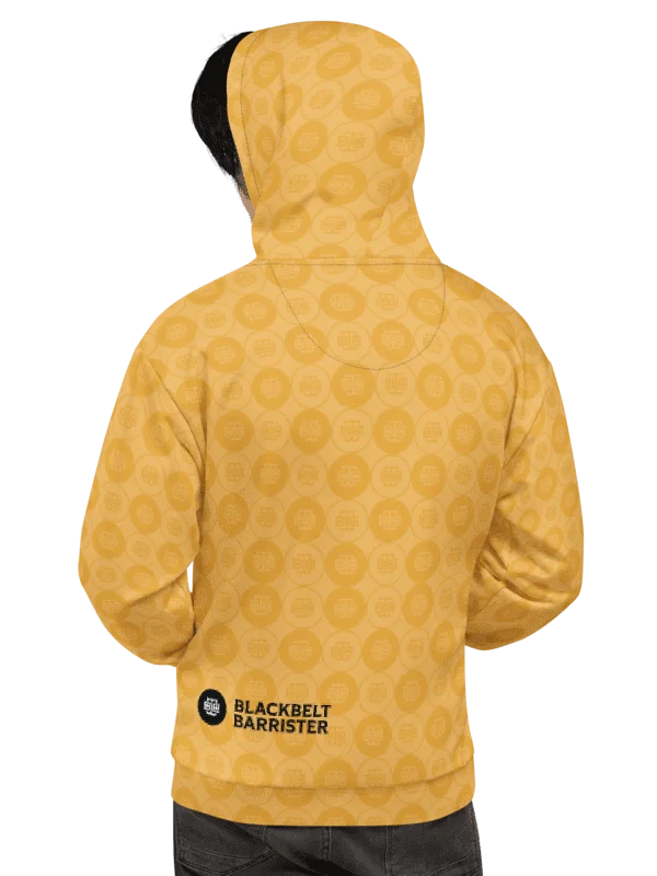 BBB All Over Print Yellow Hoodie product image (3)