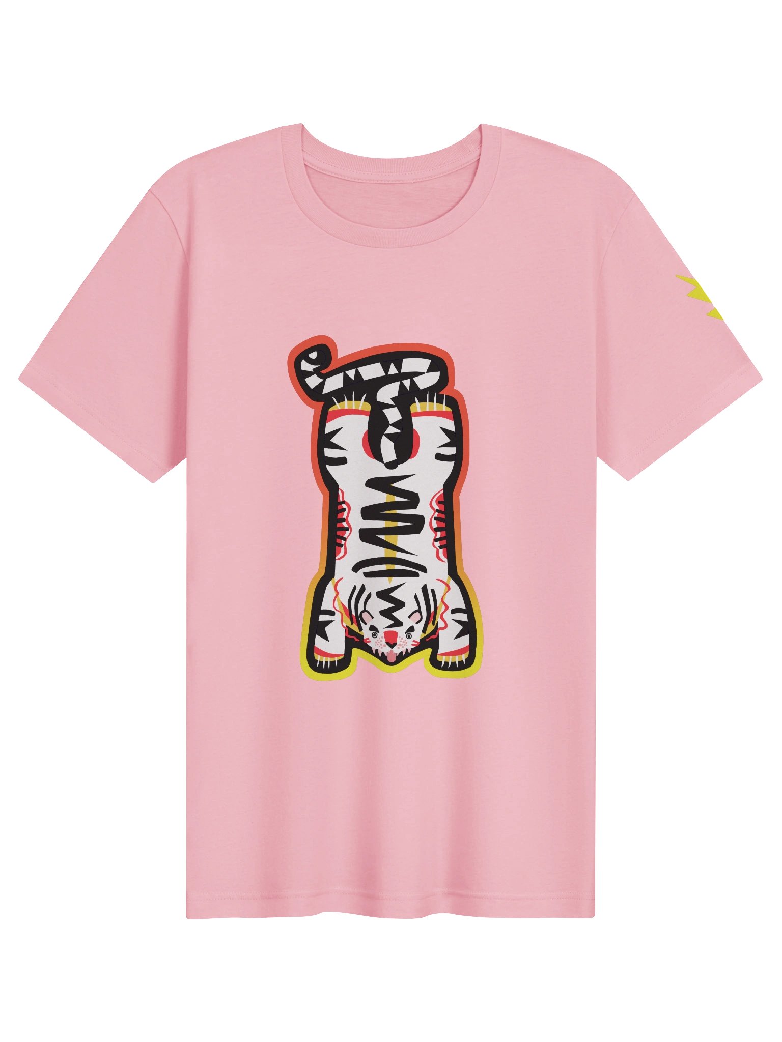 Orange & Yellow Tiger - T-Shirt product image (2)