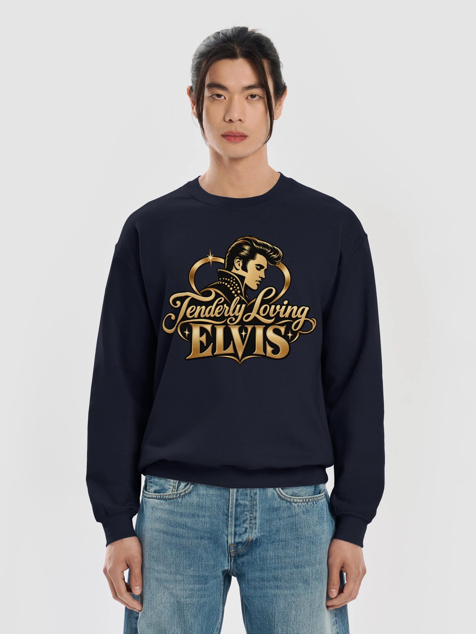 Tenderly Loving Elvis Crewneck product image (69)