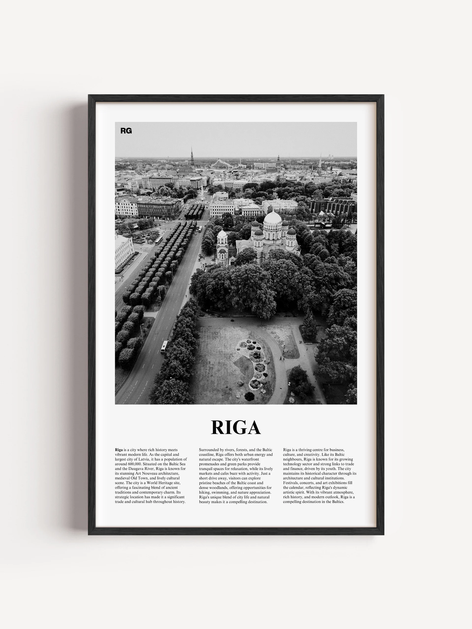 Riga 02 Newspaper Poster product image (1)