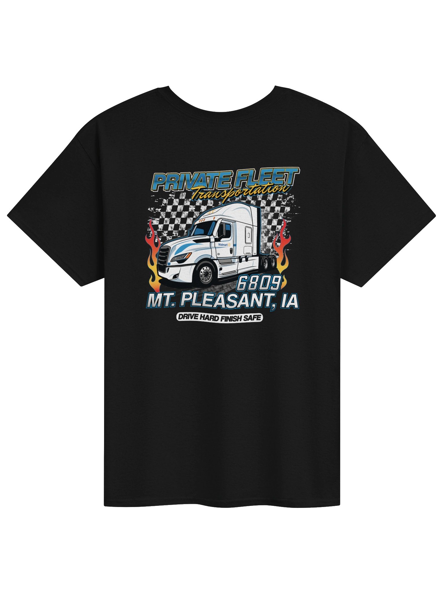6809 Mt. Pleasant Private Fleet Racing Theme T-shirt product image (1)