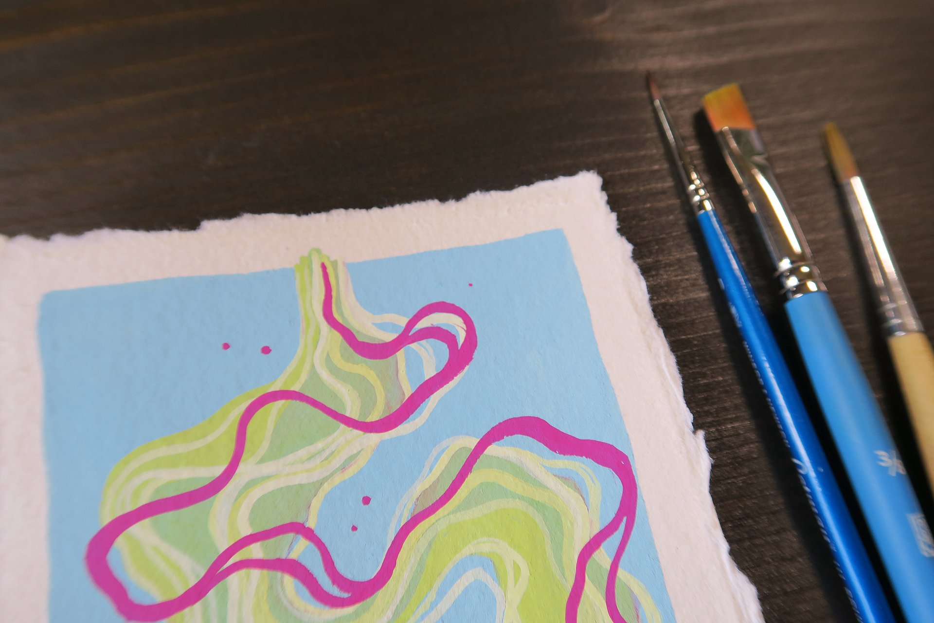 original artwork : soft lines iii product image (2)