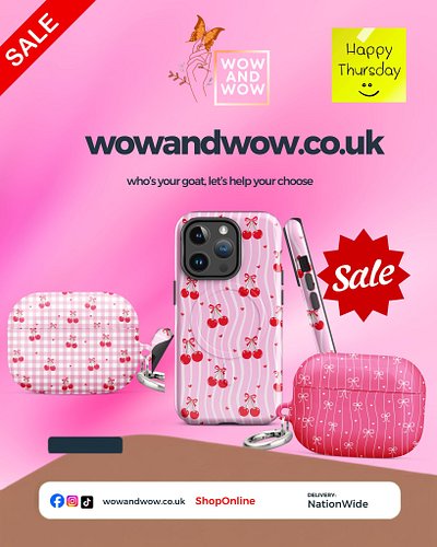 Introducing our latest arrivals! Safeguard your device with elegance using our exquisite cherry collection. Shop now at https...