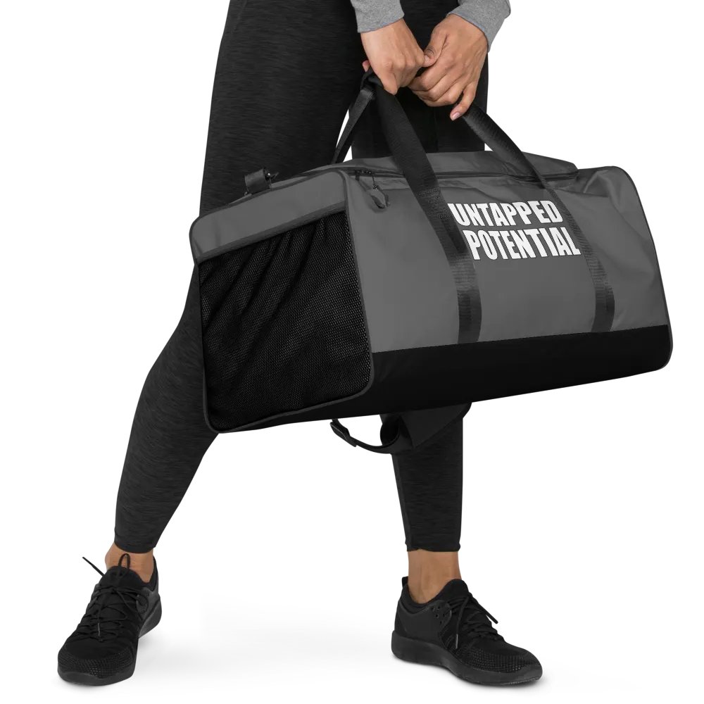 Untapped Potential Gray Duffle Bag product image (5)