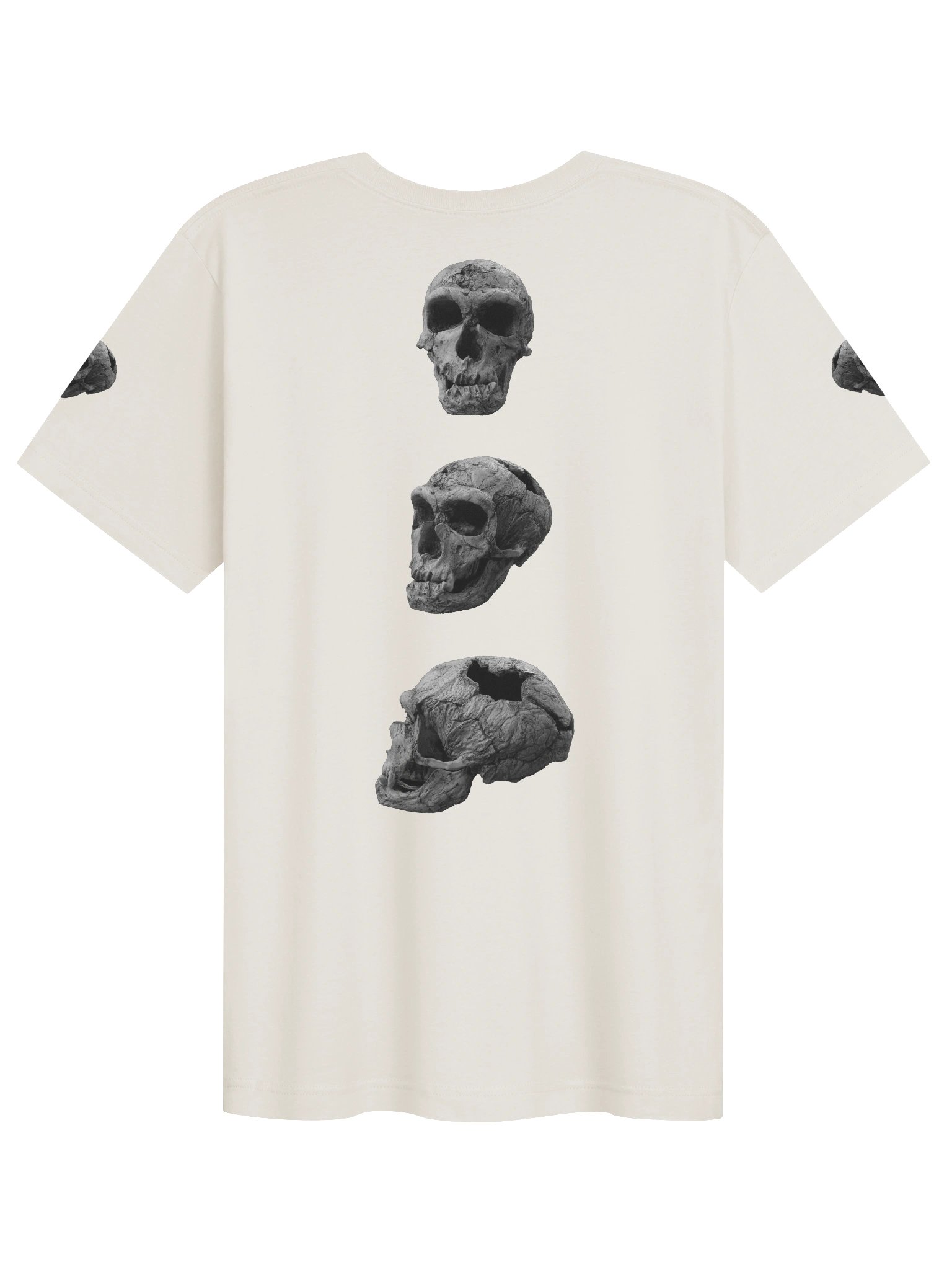 Neanderthal Fossil Skull T-Shirt Light product image (2)