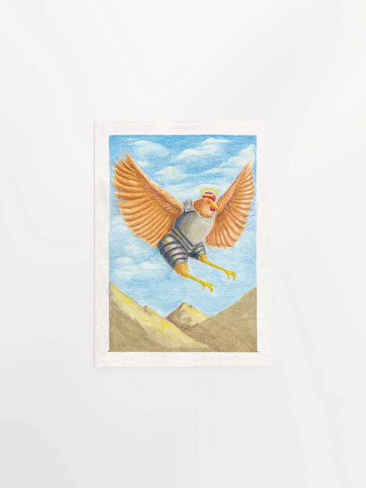 Angel Chicken Print product image (1)