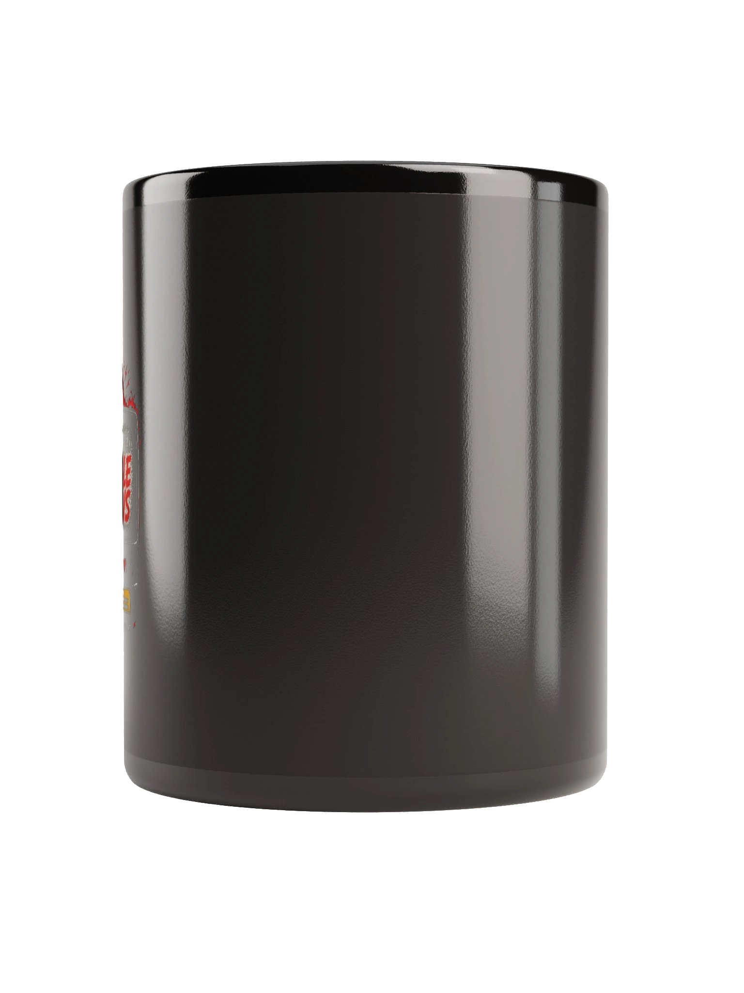 I Survived Cable News TV Panic-Meter Black Mug product image (8)