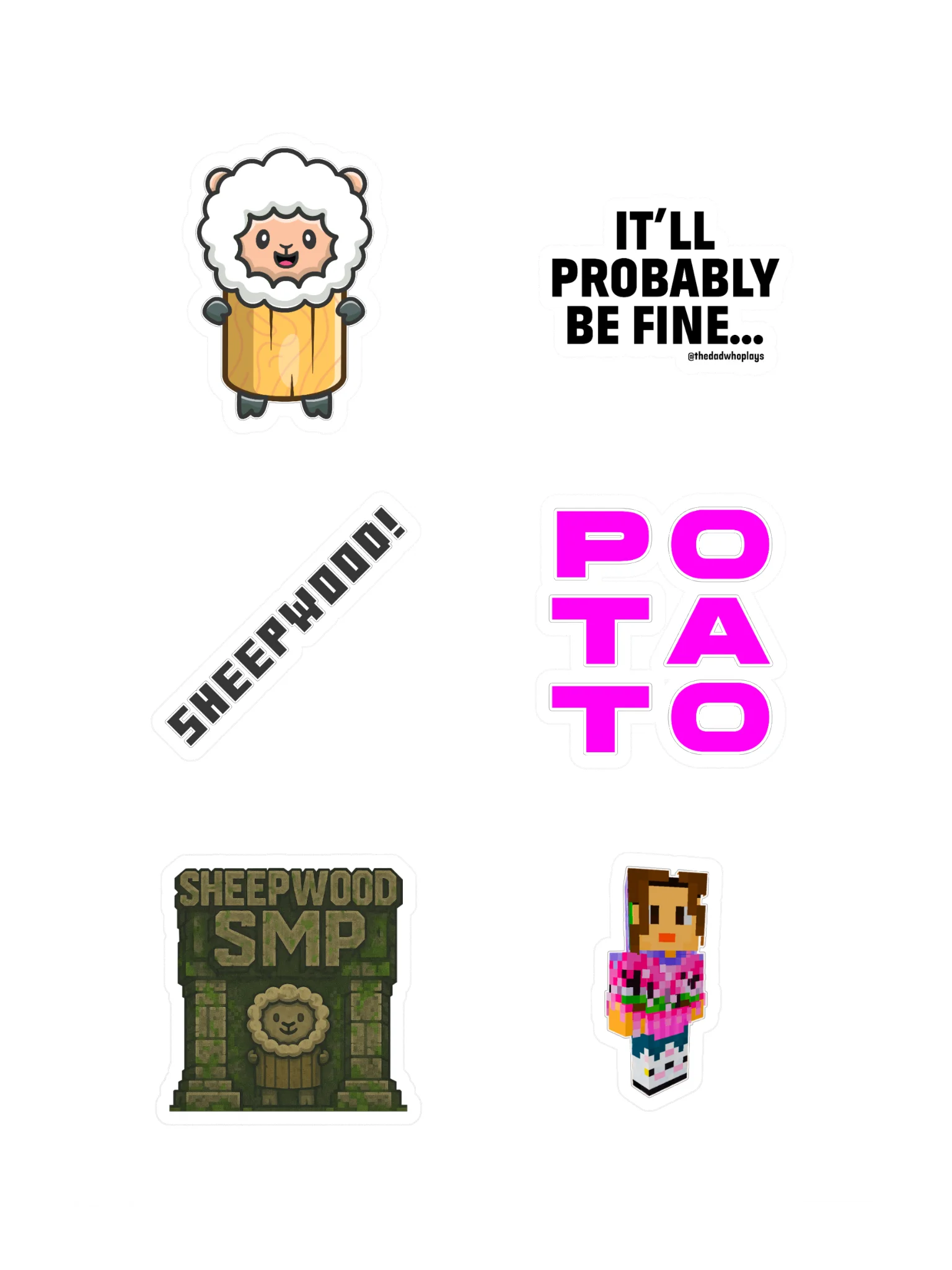 The Dad Plays Sticker Set product image (3)