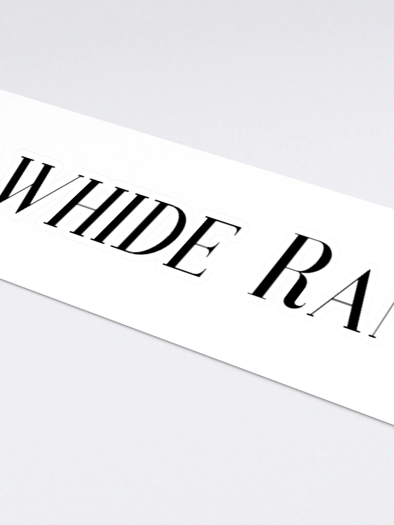 Rawhide Ranch Long Logo Kiss Cut Sticker product image (4)