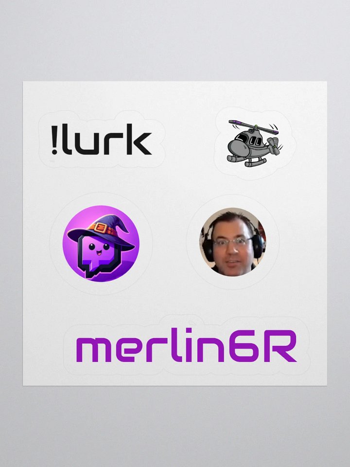 merlin6R sticker sheet 1 product image (3)