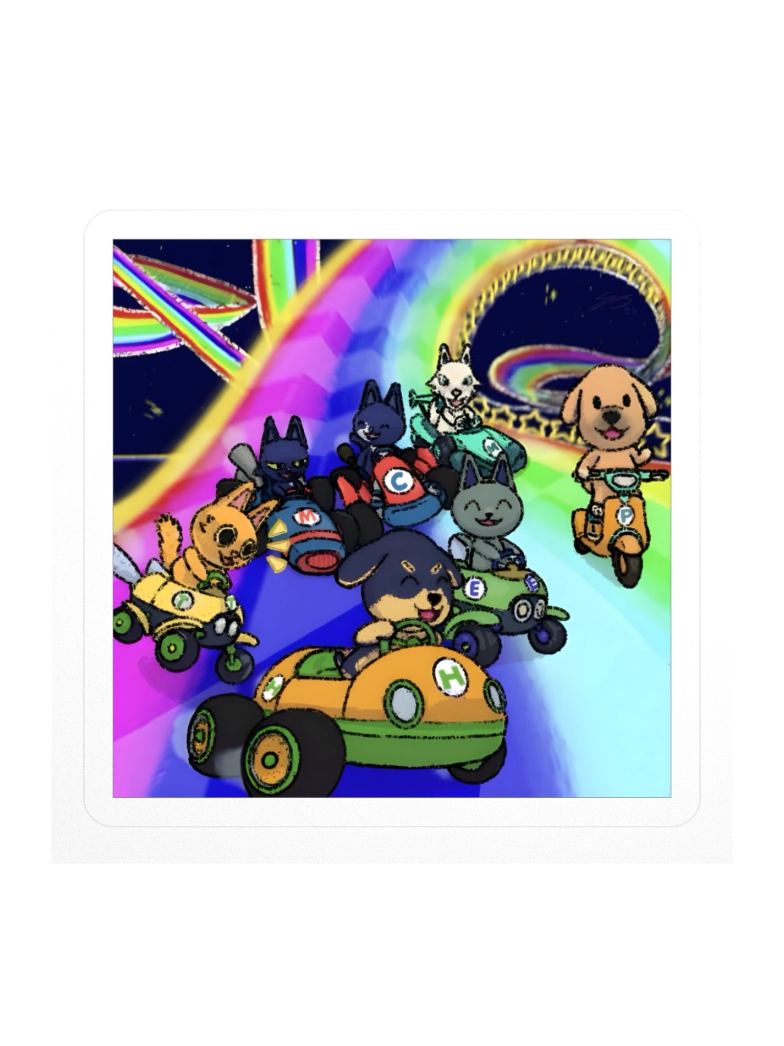 Rainbow Road (Tipsy Pets) product image (1)