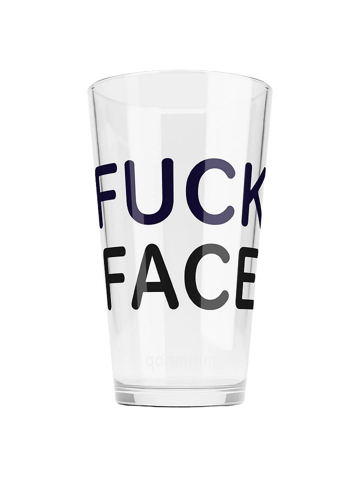 FUCKFACE Glass product image (1)