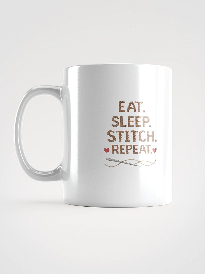 Eat. Sleep. Stitch. Repeat Mug product image (2)