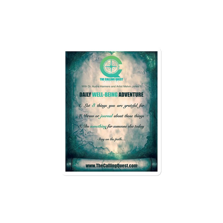 The Calling Quest Daily Well-Being Adventure Magnet product image (2)
