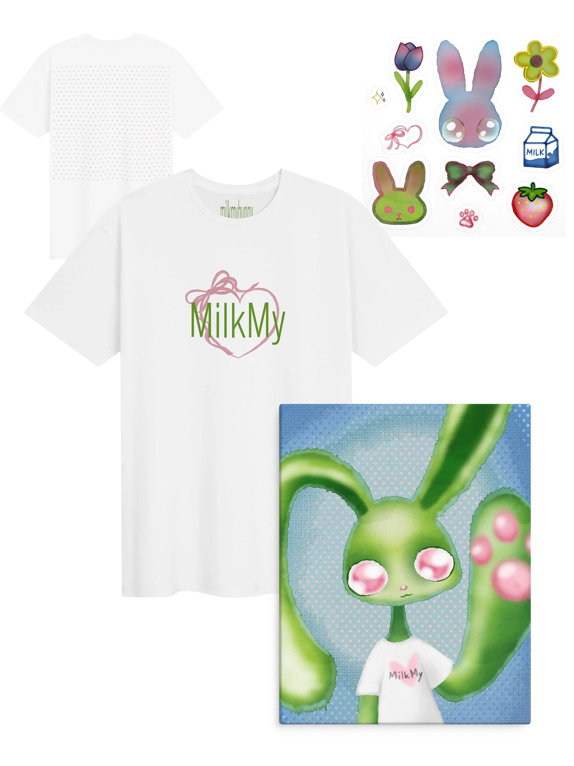 watercolor bunny bundle product image (1)