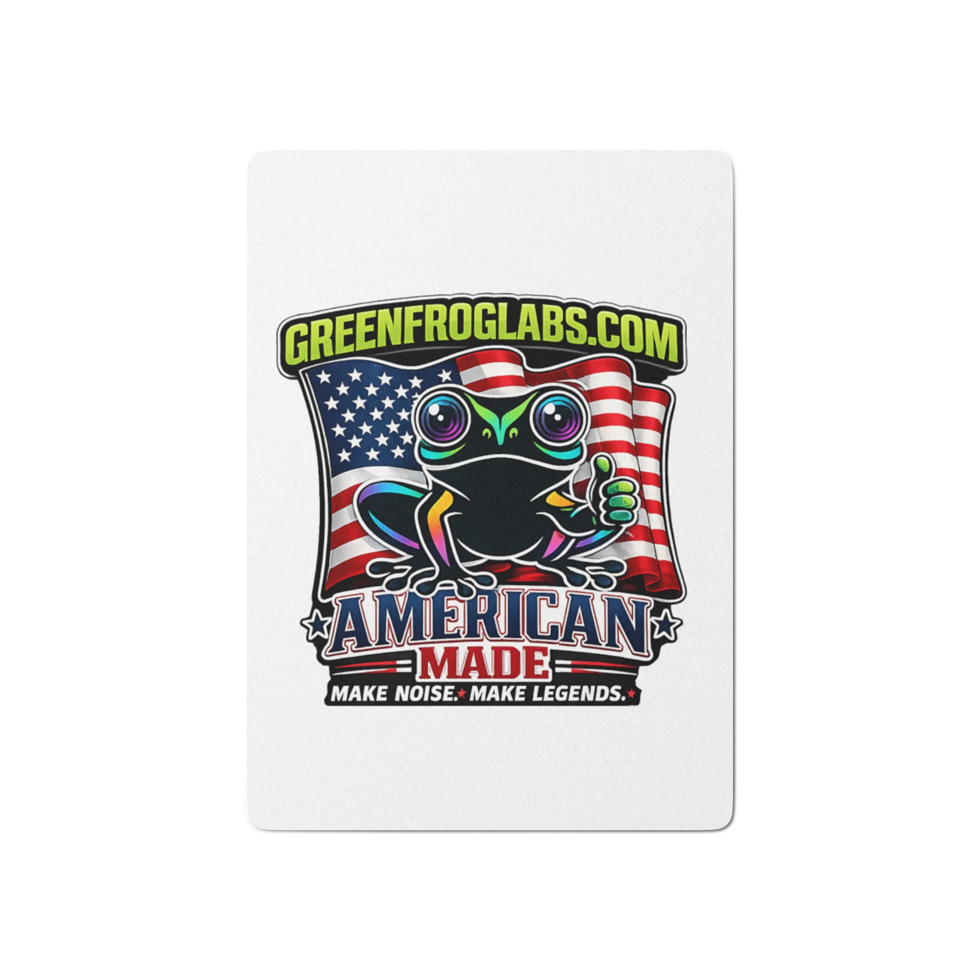 American Made Frog Poker Cards product image (1)