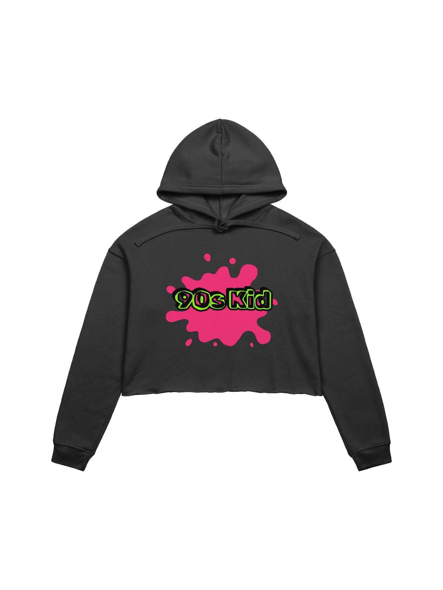 "90s Kid" Crop Hoodie product image (1)