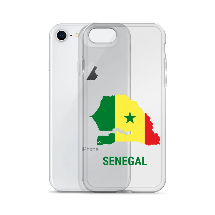 Senegal 2026 World Cup Flag iPhone Tough Case - Senegal Soccer Phone Cover - Dual Layer Protective Case product image (2)