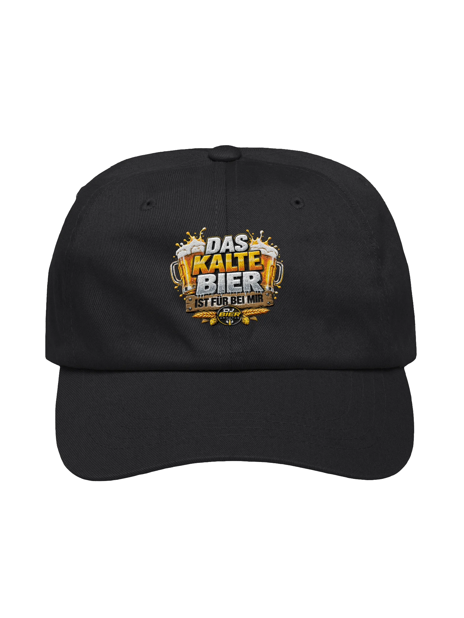 Das kalte Bier ist für bei mir (Schriftzug) Cap product image (1)