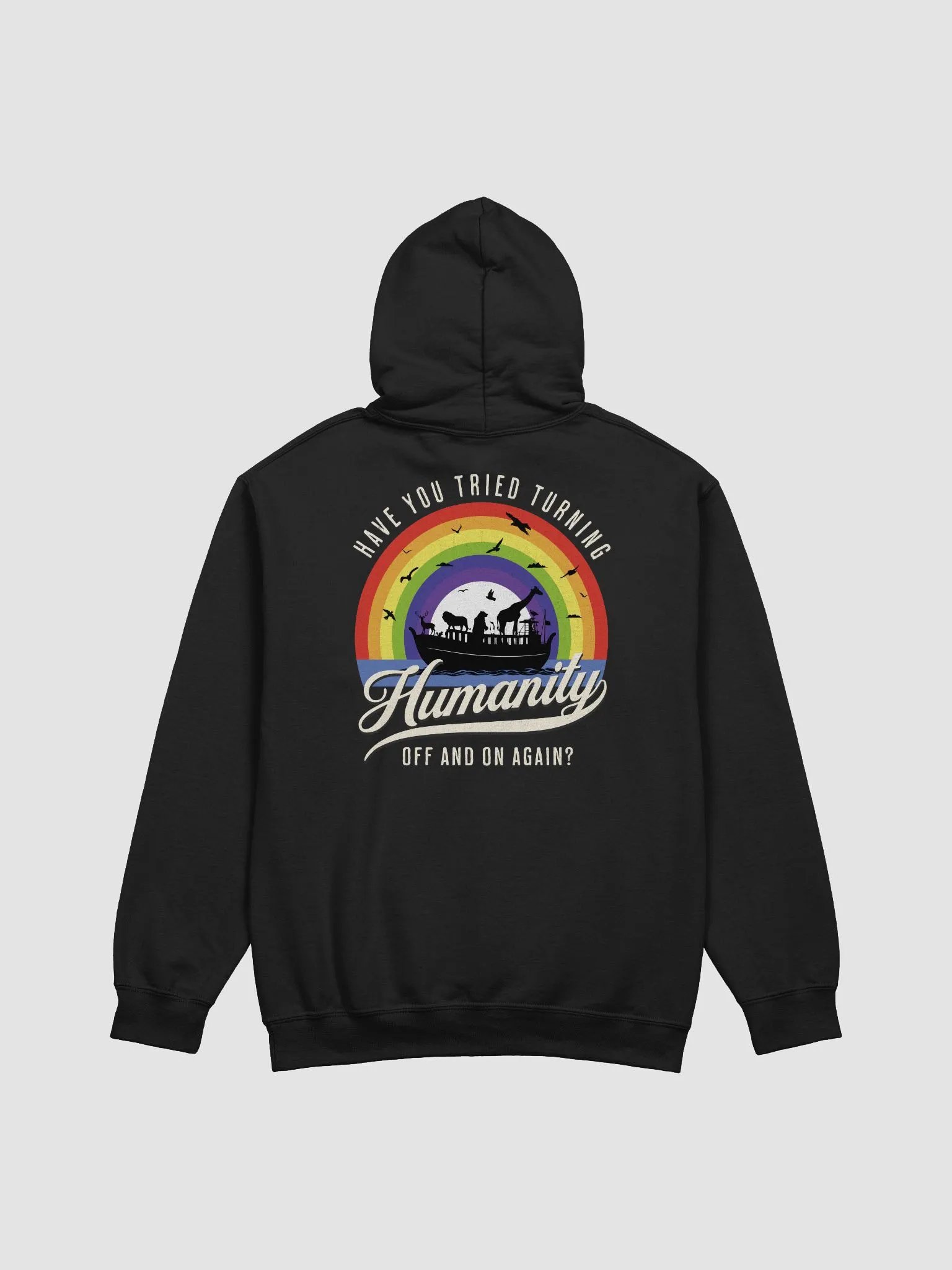 Turning Humanity Off and On Hoodie product image (3)
