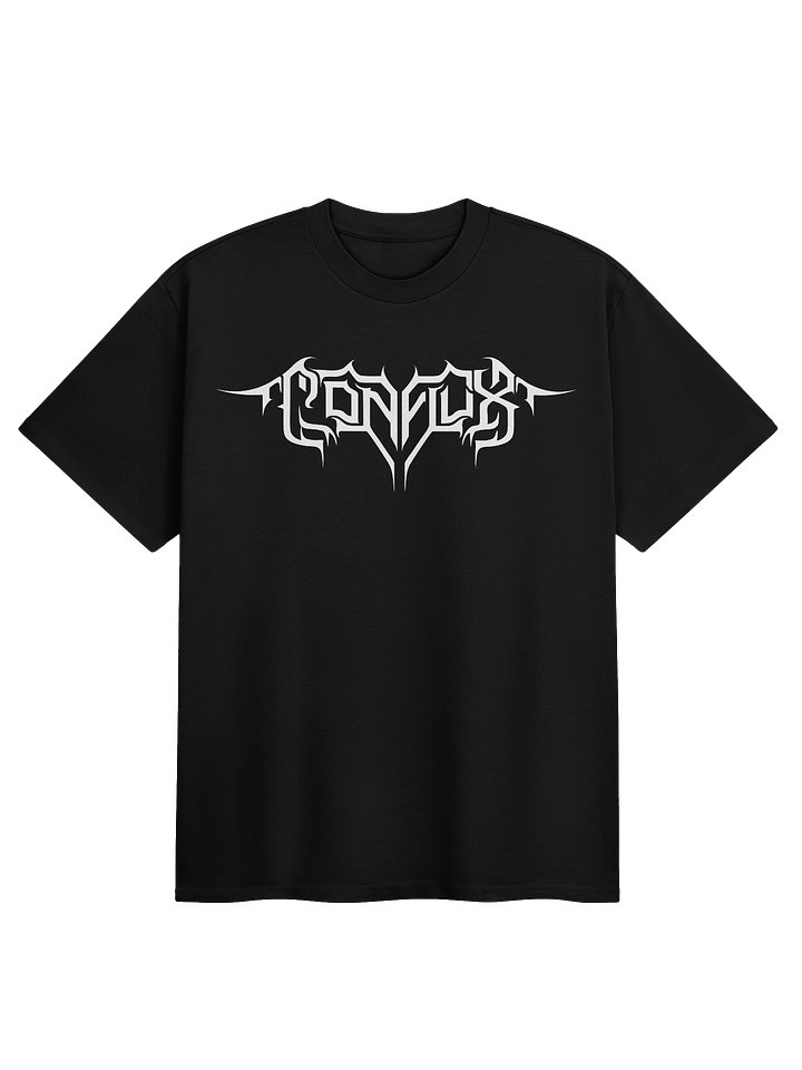 Conflux Logo White on Black Heavy Tee product image (1)