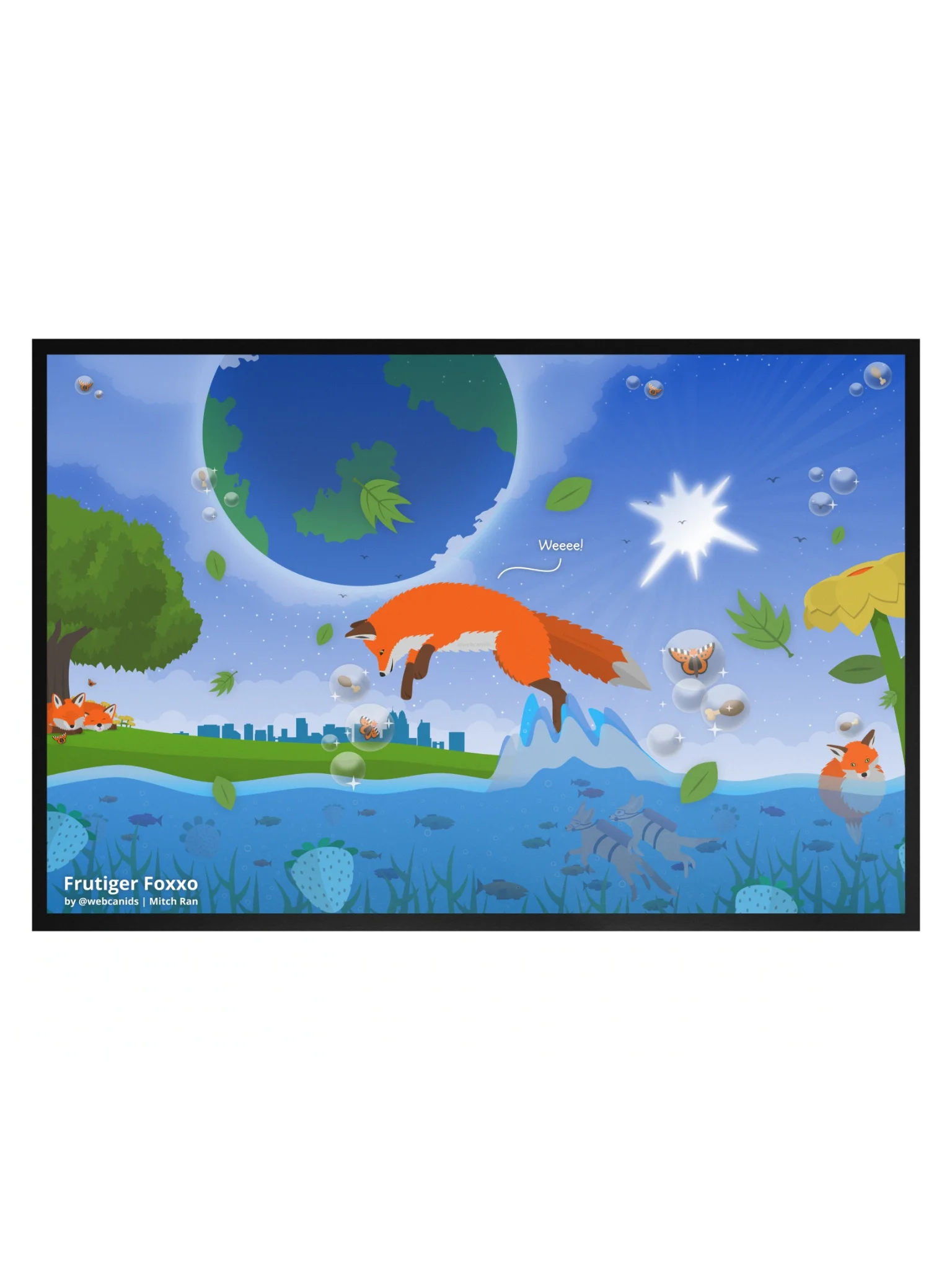 Frutiger Foxxo Poster product image (1)