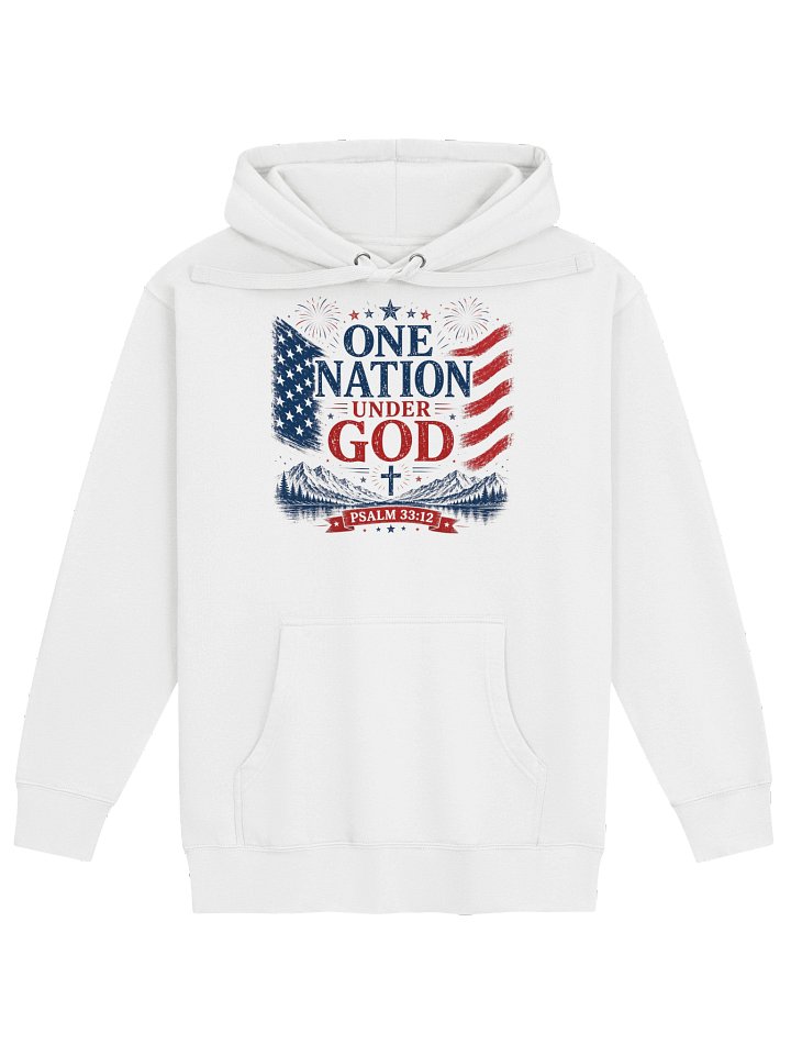 One Nation Under God Hoodie product image (1)