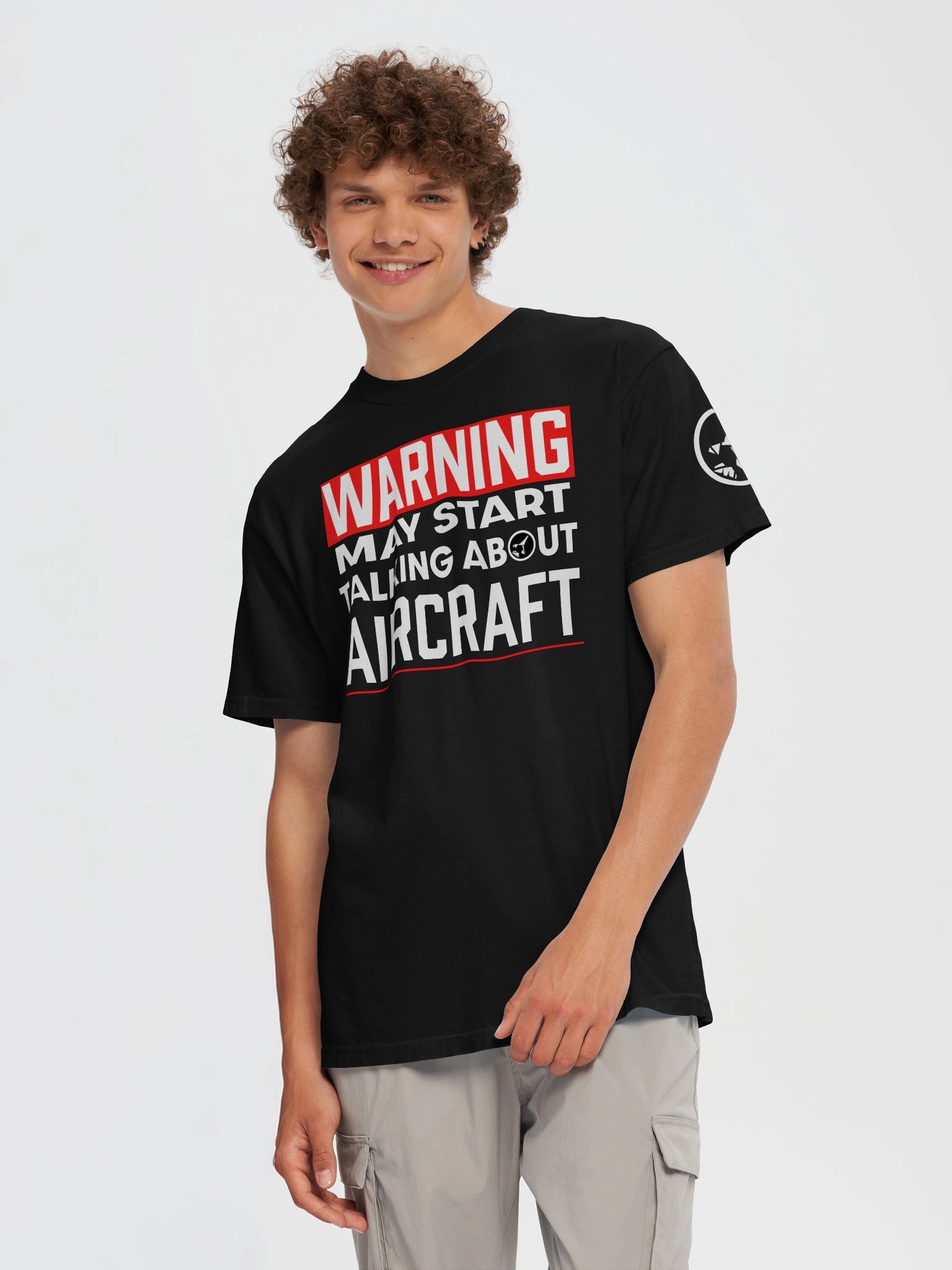 Airplane Warning T-shirt product image (5)