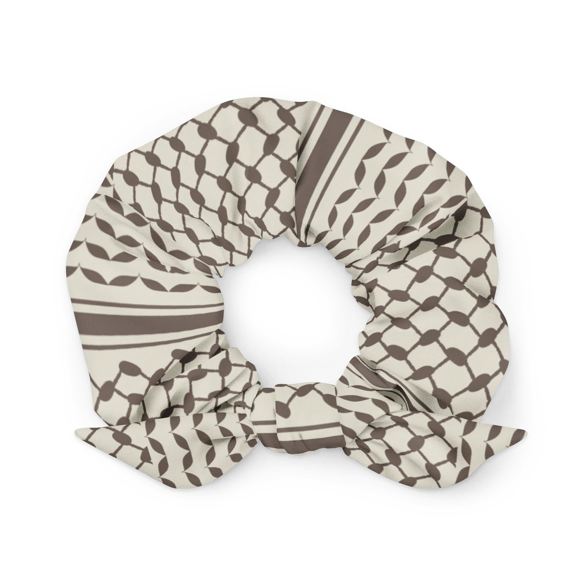 Brown Kufiya Scrunchie product image (1)