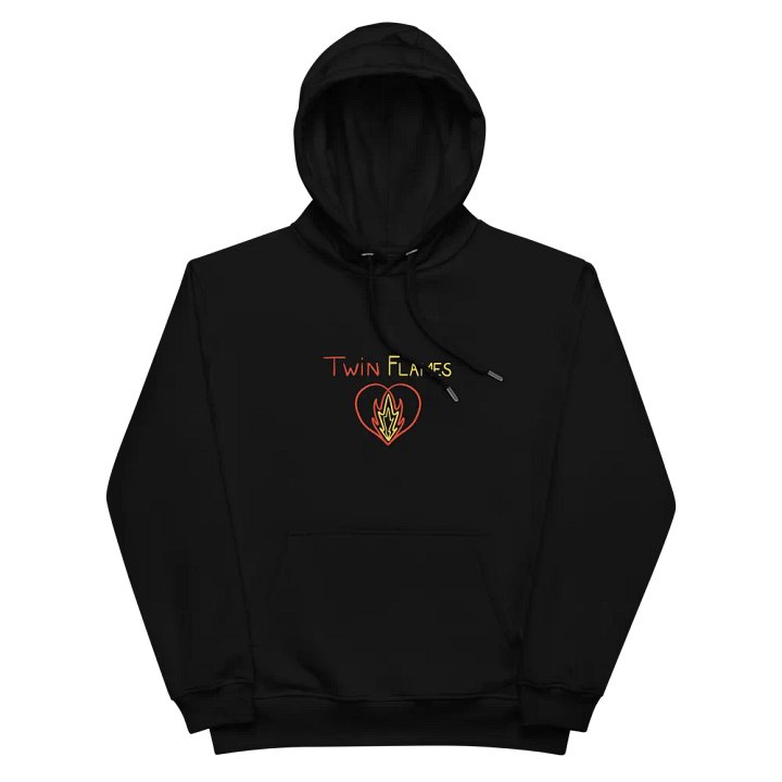 'Flame of Love' Organic Cotton Eco Hoodie product image (2)