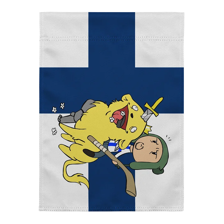 Finland and Lion Garden Flag product image (2)