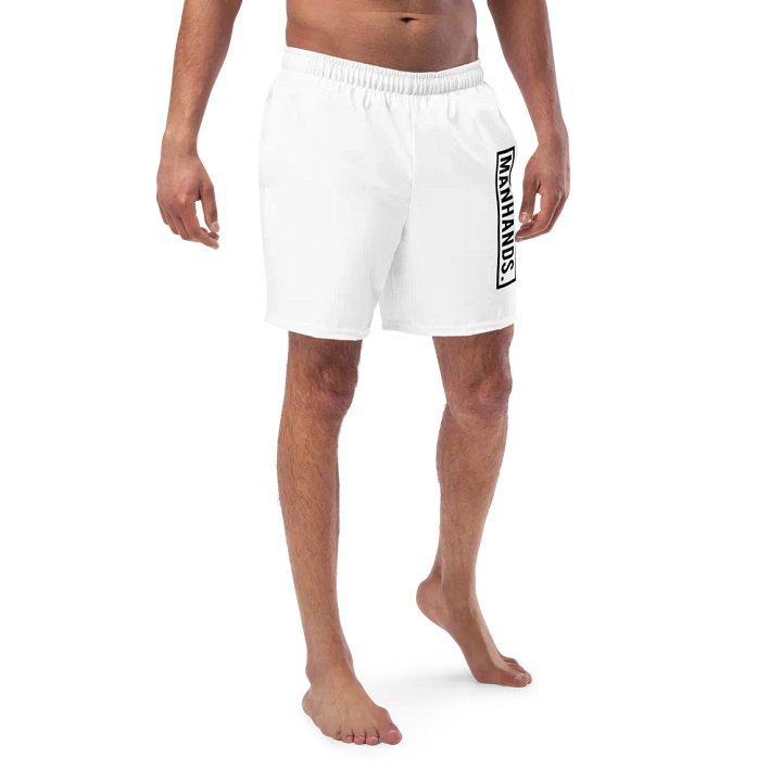 Swim Trunks by MANHANDS. (White) product image (1)