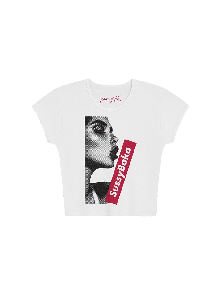 Sussy Baka Kiss Crop Tee product image (1)