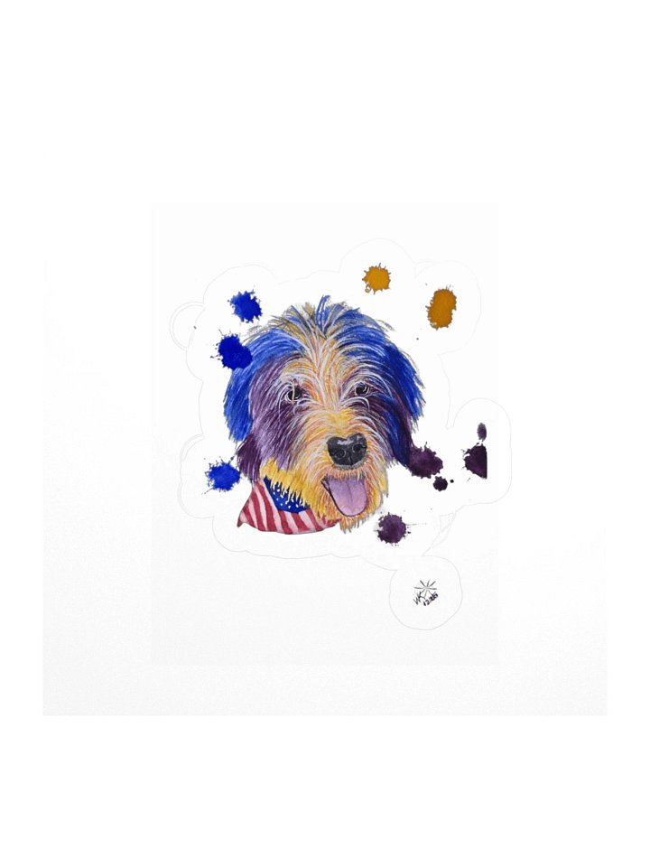 Griff Kiss Cut Stickers product image (1)