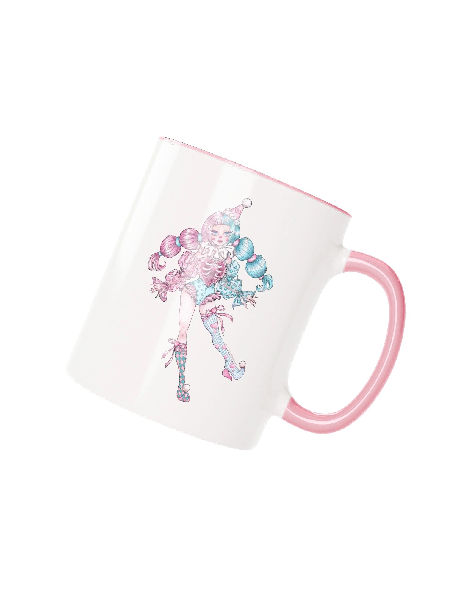'ceecee the clown' artwork mug product image (2)