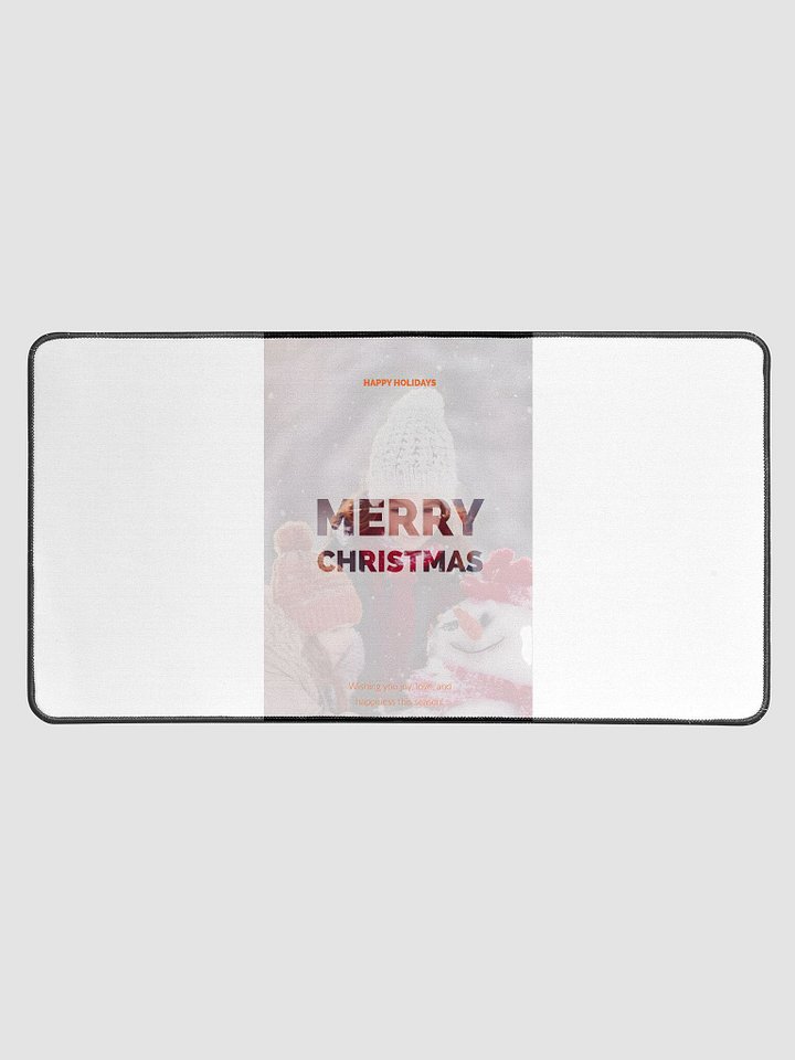 Festive Snowman Desk Mat product image (1)