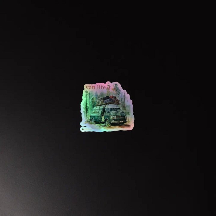 Van-Life Holographic Sticker Sheet product image (4)