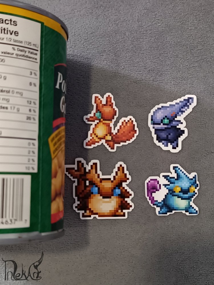 Golden Critter sticker** product image (3)