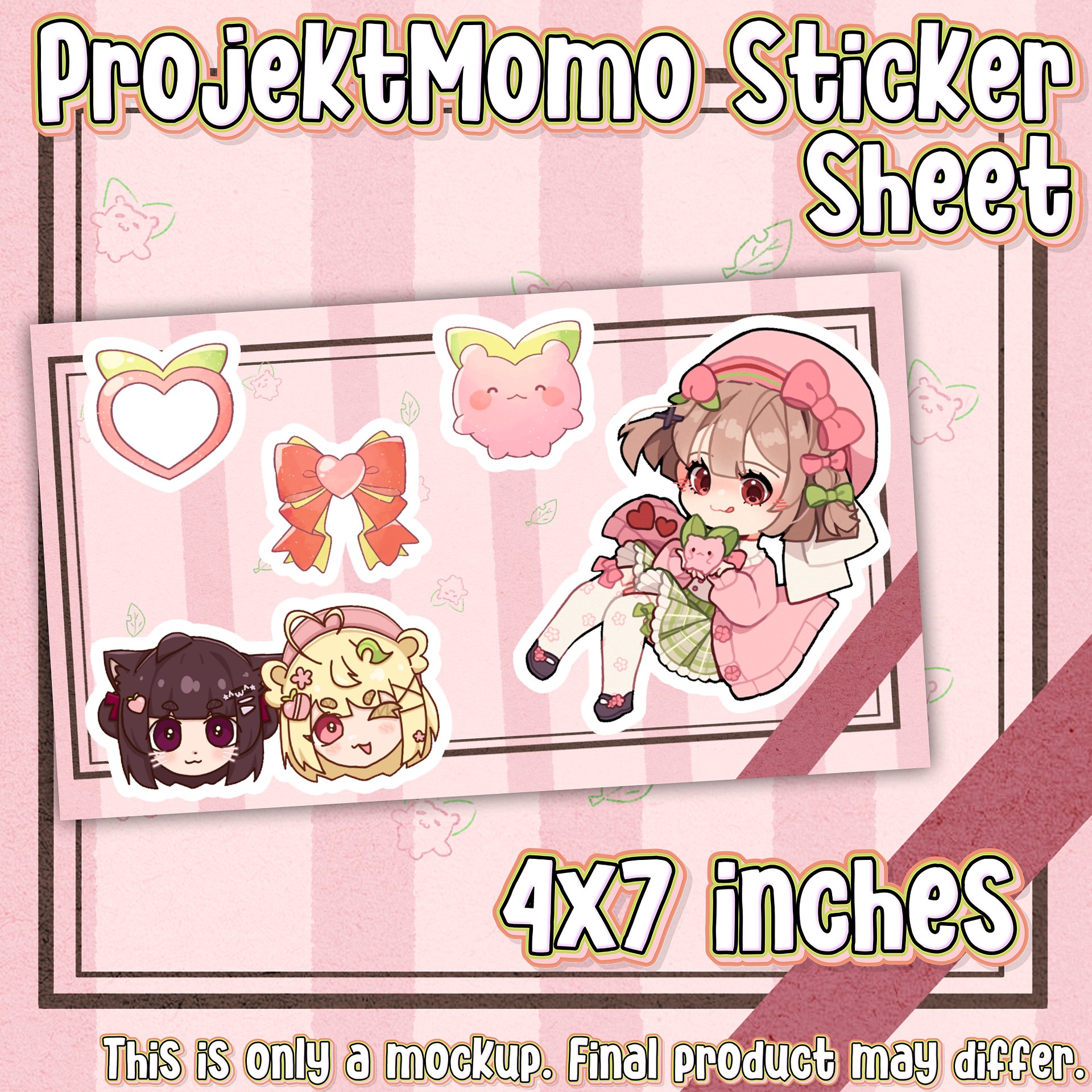 ProjektMomo Sticker Sheet product image (1)