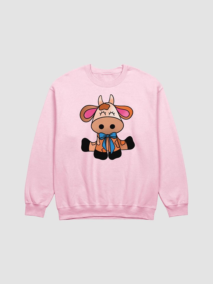 Orange Kawaii Cow Sweatshirt product image (2)