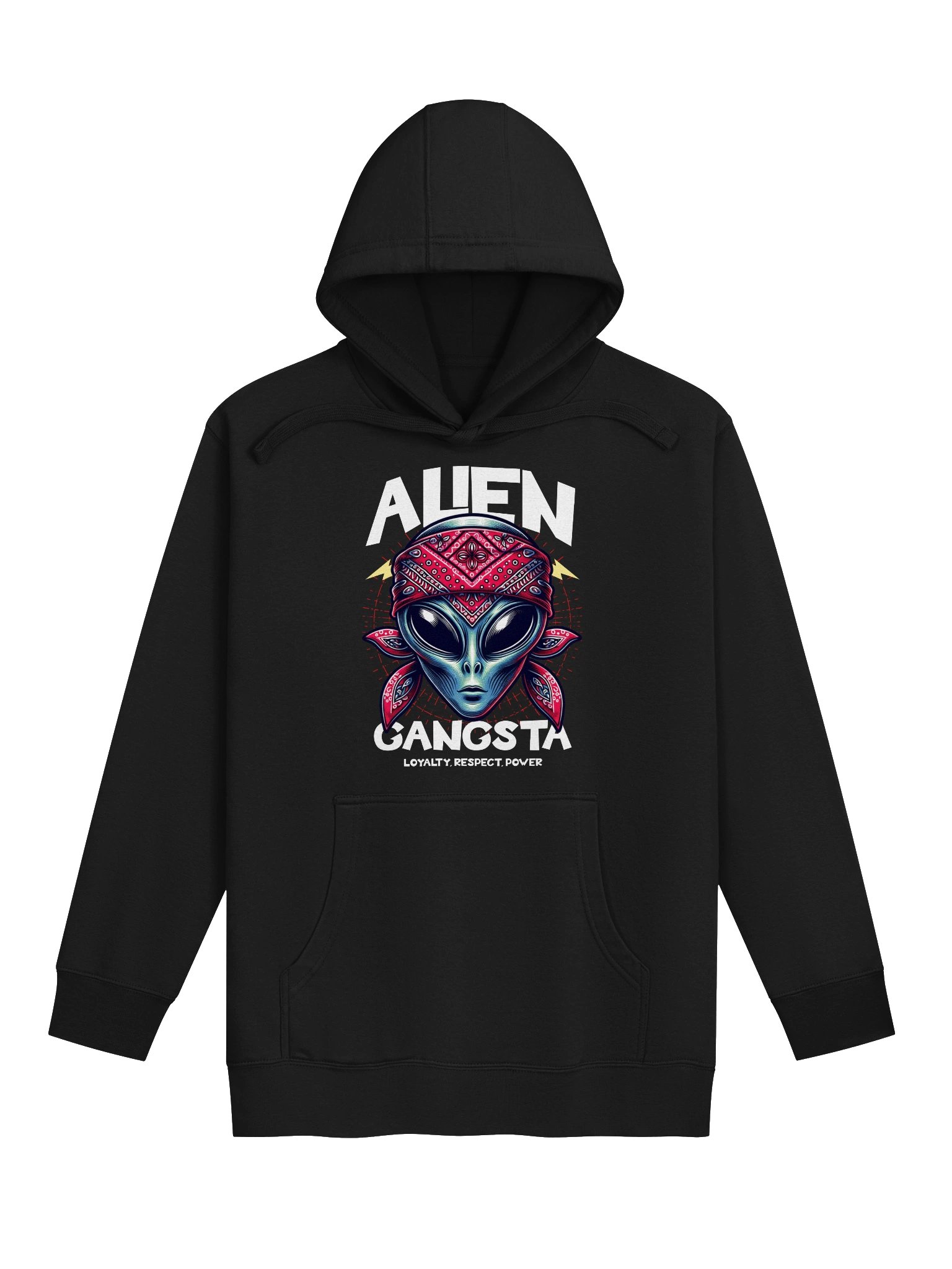 Premium Alien Gangsta Streetwear Comfort Hoodie product image (1)