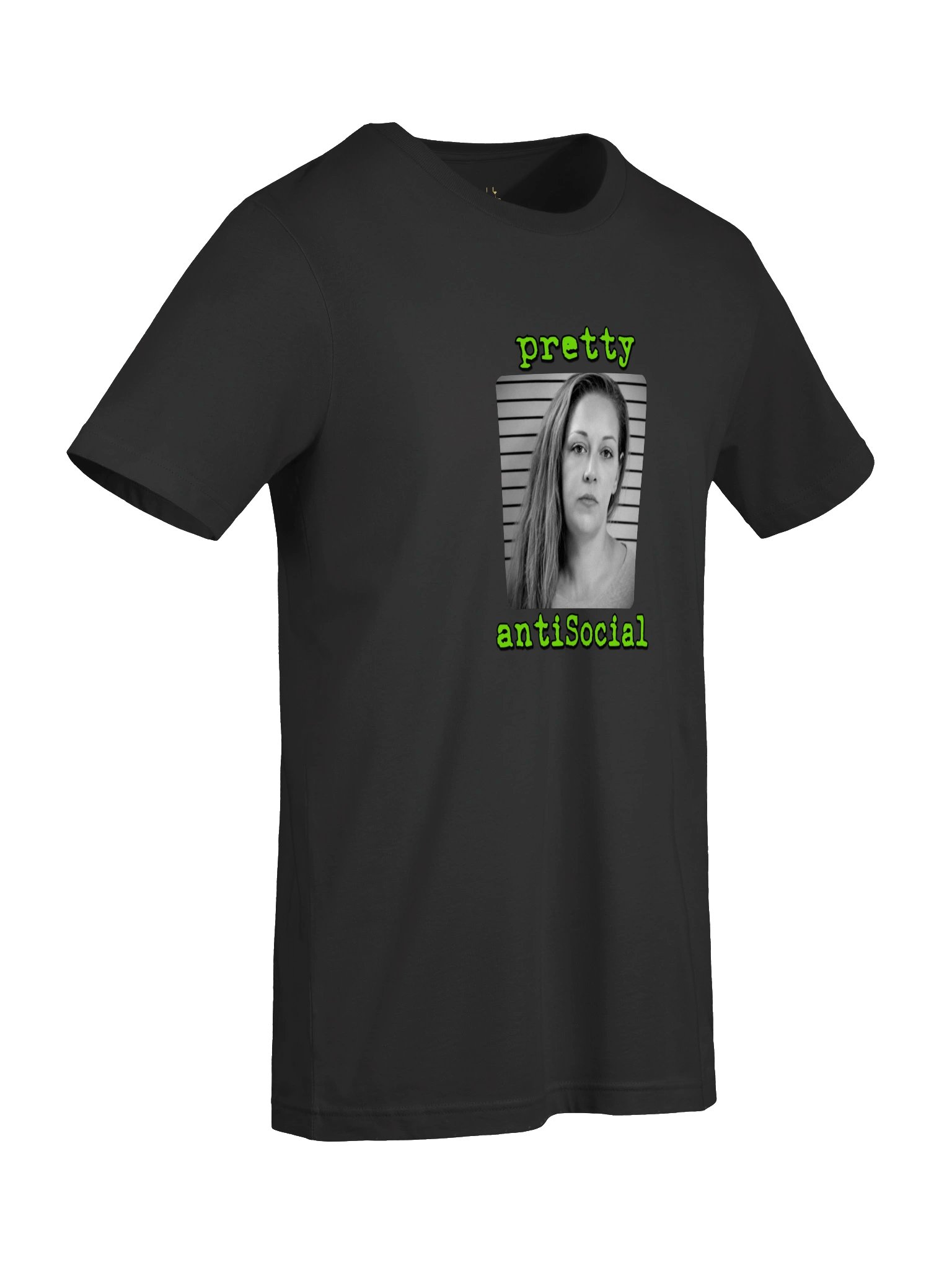 Pretty AntiSocial Mugshot Tee product image (25)