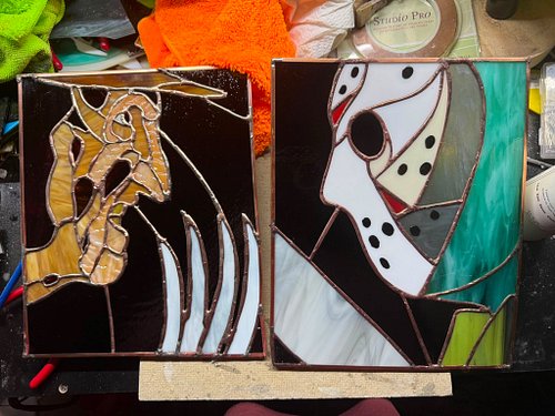 Two of four panels done.  It’s coming together nicely!