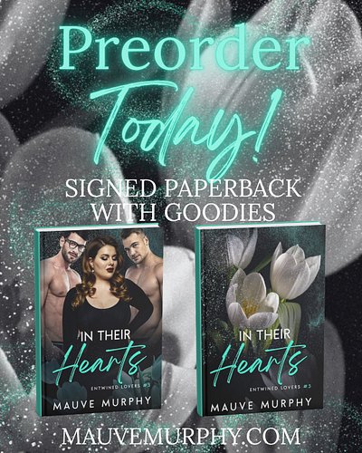 Do you want one of these stunning covers on your shelf? Paperback preorders are open on my website! 🥰

Signed by me and inclu...