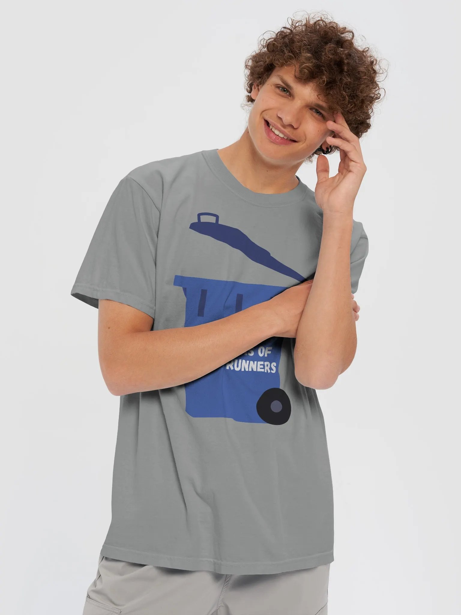 Non-Runners' Advice Trash Bin Tee product image (24)